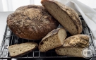 Pane di grano con lievito fermentato